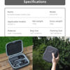 Picture of Honlyn Hard Carrying Case compatible with DJI Osmo Pocket 3/ Creator Combo, compatible with DJI Pocket 3 Accessories Portable, Osmo Pocket 3 Storage Case Carry Bag