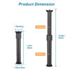 Picture of Carbon Fiber Tripod Extension Two-Section Rod Central Column Extender Tube for Photo Studio Monopod DSLR Camera Microphone Stand