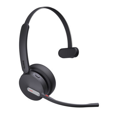 Picture of Yealink BH70 UC (NO Dongle) Wireless Bluetooth Headset with Microphone for Work, 35h Talking Battery Life, 3-Mic Noise Cancellation Headsets for Computer, 91g Lightweight Headphone for Open Office