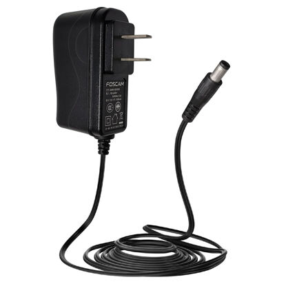 Picture of FOSCAM 12V/1A US Standard DC/AC Power Charger Adapters for V5EP V8EP T5EP T8EP V5P Wired Wireless Security Surveillance IP Cameras