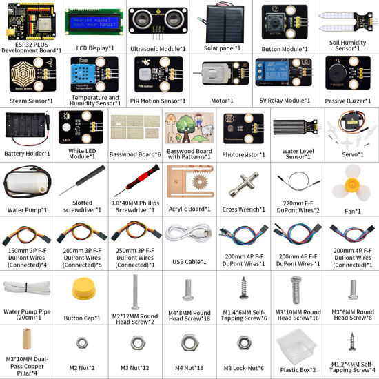 GetUSCart- KEYESTUDIO IoT Control Smart Farm Starter Kit for Arduino ...