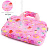 Picture of Foxstory Kids Tablet Case for Girls, Kids Tablet Bag Sleeve Bag Suit for Fire HD 10, Fire HD 8, Fire 7 Kindle, Candy Pink