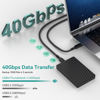 Picture of [40Gbps Data Sync] Compatible with Thunderbolt 4 Long Cable Supports 240W Fast Charing and 8K/4K Display for Thunderbolt 3/USB4 Monitor, Docking Stations and More, 6FT