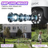 Picture of 5MP PTZ Security System:CKK 4 PCS Wireless Cameras with 1TB HDD,10-Channel NVR,5G/2.4G WiFi, 2-Way Audio,4K Color Night Vision, Floodlights, Siren, AI Human Detection, Auto Tracking, 24/7 Surveillance