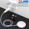 Picture of LMUBOY USB to USB C Adapter,Compatible with Apple MagSafe Watch 7/8/9/SE/Ultra,USB C Female to USB Male Adapter for iPhone 15 14 13 12 Mini Pro Max,iPad,Galaxy Note,Google Pixel 7 6 5