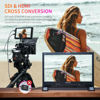 Picture of FEELWORLD SH7 7" 2200nit Auto Light Sensing Camera Field Monitor Touchscreen DSLR Camera Monitor, SDI/HDMI Input and Output with HDMI & SDI Cross Conversion, 3DLUT Waveform HDR NP-F970 External