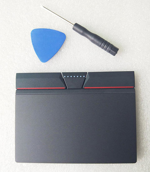 Picture of Fleshy Leaf Three Buttons Touchpad Clickpad Trackpad Replacement for Lenovo Thinkpad T460 T560 T460P T470P T431S P50S L440 L540 L450 X1 Carbon 2014 X1 Carbon 3rd 2015 S5 Yoga E540 E550 E555 E560 E450C