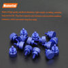 Picture of HELIFOUNER 20 Pieces 6-32 Thread, Blue Color Anodized Aluminum Computer Case Thumbscrews, Thumb Screws for Computer Case/Cover/Power Supply/Hard Drives