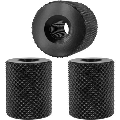 Picture of Camera Screw Converter 1/4" to 1/4", BENACES 3-Pack 1/4inch Female to Female Tripod Nut Connectors, 1/4" Female Double Threaded Hole Adapter for Magic Arms, Tripods (1/4" to1/4)