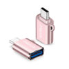 Picture of MOSISO USB C to USB Adapter 2 Pack,USB Type-C to USB Connector,Thunderbolt 3 to USB 3.0 Converter OTG Compatible with MacBook Pro 2024-2016/Air 2024-2018/Laptop/Tablet/More Type-C Devices, Rose Gold