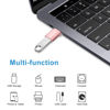 Picture of MOSISO USB C to USB Adapter 2 Pack,USB Type-C to USB Connector,Thunderbolt 3 to USB 3.0 Converter OTG Compatible with MacBook Pro 2024-2016/Air 2024-2018/Laptop/Tablet/More Type-C Devices, Rose Gold