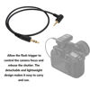 Picture of Be In Your Mind 1PC 3.5mm-E3 Camera Shutter Connecting Cable Cord Compatible with Canon Compatible with Fujifilm Used to Connect The Camera to an External Shutter Trigger