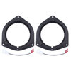 Picture of ApplianPar Car Stereo Door Speaker Adapter Mounting Plates 6.5 Inch Stand Ring Kit with Wiring Connector Harness Cable Plug