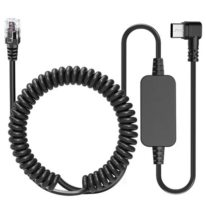 Picture of Radar Detector Cable，USB CTo RJ11 Plug Cable 5V-12V Power Cord, Compatible with Escort Uniden Radenso XP Beltronics Cobra Whistler 9.8FT, Suitable for 12V Radar detectors