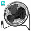Picture of EasyAcc 9 Inch USB Desk Fan Ultra-quiet USB Powered 360° Rotation Desktop Fan with Metal Frame, Portable Personal Cooling Fan with 2 Speed for Home Office (USB POWERED ONLY)