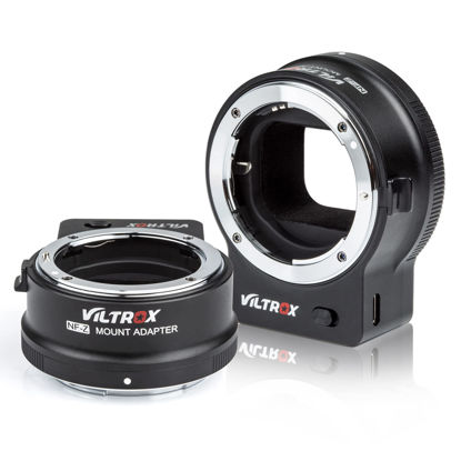 Picture of VILTROX NF-Z Lens Mount Adapter Auto Focus Lens Mount Adapter Converter Control Ring for Nikon F Lenses to Nikon Z Mount Series Cameras Z5 Z50 Z30 Z6 Z6II Z7 Z7II Zfc Z8 Z6III Z7III
