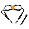 Picture of Venmark Binocular Harness Strap for Binoculars and Cameras - Holster Strap for Hiking, Birding, Hunting, Golfing - Complete with Survival Bracelet with Fire Starter, Compass, Whistle, and Paracord