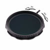 Picture of JONGSUN 58mm Variable ND Filter, S-Pro MRC 16 Layers Nano Coatings, More Than 10 Stop ND2-ND1000 Stepless Adjustment Graduated, Lens Cloth Kit,Camera Neutral Density Filter