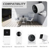 Picture of VIIVRIA 2 Pack Wall Mount Compatible with SimpliSafe Outdoor Security Camera, 360° Rotation Bracket with 1/4 Screw Thread, Camera Not Included (White)