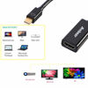 Picture of Anbear Mini Displayport to HDMI Adapter Thunderbolt to HDMI Cable, Gold-Plated HDMI to Mini DisplayPort Adapter Compatible with MacBook Pro, MacBook Air, Mac Mini, Microsoft Surface Pro (10 Pack)