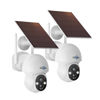 Picture of Hiseeu Solar Security Camera, 2PCS 4MP Wireless WiFi Camera Outdoor, PTZ 360° View, PIR Motion Detection, Color Night Vision, IP66, 2-Way Audio, 2.4G WiFi, No Monthly Fee