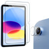 Picture of ProCase 2+3 Pack Tempered Screen Protector for iPad 10th Generation with Camera Lens Protector, Protective Glass Film Guard for 10.9” iPad 10 Gen 2022