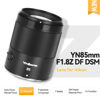 Picture of Yongnuo YN85MM F1.8Z DF DSM Lens, Full Frame Auto Focus Medium Telephoto Prime Lens, for Nikon Z Mount Mirrorless Cameras Black
