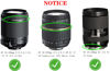 Picture of 62mm Lens Cap Cover Compatible for Tamron AF 18-200mm F/3.5-6.3 Di-II VC All-in-One,AF 18-200mm f/3.5-6.3 XR Di II LD Aspherical (IF) Macro,HUIPUXIANG [2 Pack]