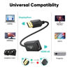 Picture of DisplayPort to HDMI Adapter 4K, 10-Pack, Display Port DP to HDMI Adapter Cable Male to Female Compatible with Computer, Monitor, TV, Projector