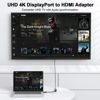 Picture of DisplayPort to HDMI Adapter 4K, 10-Pack, Display Port DP to HDMI Adapter Cable Male to Female Compatible with Computer, Monitor, TV, Projector