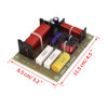 Picture of uxcell 4pcs 180W 3-Way 130W 2-Way System Audio Crossover Filters Frequency Distributor