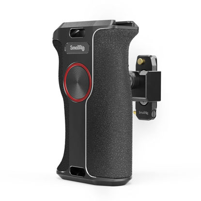 Picture of SmallRig Push-Button Rotating NATO Handle, Quick Release Handgrip for DLSR Camera Cage Kit, w/Built-in NATO Rail, Left Side - 3260