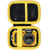 Picture of Lebakort Storage Case Compatible with KODAK PIXPRO WPZ2 Rugged Waterproof Shockproof Dustproof Digital Camera (Black + Yellow Case)