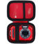Picture of Lebakort Storage Case Compatible with KODAK PIXPRO WPZ2 Rugged Waterproof Shockproof Dustproof Digital Camera (Red + Black Case)