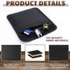 Picture of Cosblank 2 Pieces Filmguard Bag Waterproof Storage Carrying Case Bag Xray Proof Bags Film X-Ray Protector Bag Radiation-resistant Bag for Photographers Tourists Travelers, Black(711-12B Medium)