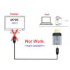 Picture of CY USB C to HDMI Converter USB C Source to HDMI Sink HDTV Adapter (The HDMI terminal must be connected to The monitor, not The host.You need to use The 10Gbps USB C to C Cable,Other Cable not work)