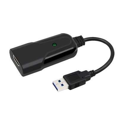 Picture of Wiistar Video Capture Card HDMI USB Video Capture Card Device Video Audio Capture Recorder Grabber 1080P30fps for Xbox PS4 DVD Camera Live Streaming