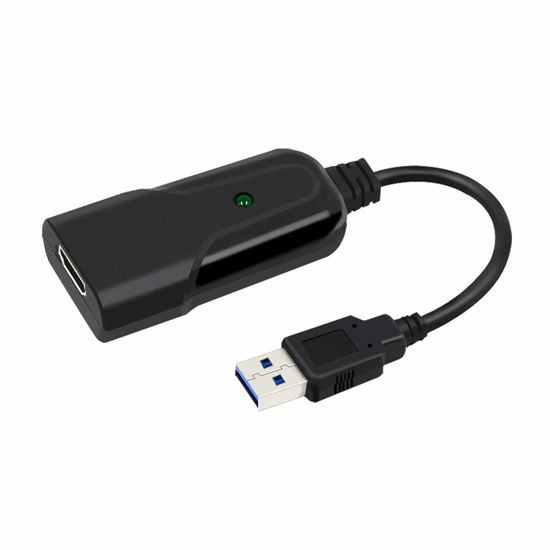 Picture of Wiistar Video Capture Card HDMI USB Video Capture Card Device Video Audio Capture Recorder Grabber 1080P30fps for Xbox PS4 DVD Camera Live Streaming