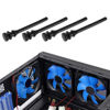Picture of The Lord of the Tools 50Pcs 43mm Cooling Fan Mount Screw Anti-Vibration Rubber Fan Screws Anti Noise Reducing Vibration Screws Computer Accessories