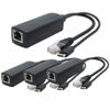 Picture of ANVISION 4-Pack 5V PoE Splitter, USB Type C, 48V to 5V 2.4A, IEEE 802.3af Compliant, 10/100Mbps