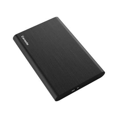 Picture of Caraele 320GB Ultra Slim Portable External Hard Drive USB3.0 HDD Storage Compatible for PC, Desktop, Laptop, MacBook, Chromebook, Xbox One, Xbox 360, PS4 (Black)