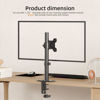 Picture of Suptek Single Head and Plate Vesa Pole Mount Bracket for Suptek Monitor Mount,1 Pack(MD6TB)