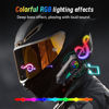 Picture of ORZDOTMN Motorcycle Helmet Bluetooth Headset, Bluetooth 5.3 Headphone, 1000mAh Battery, Smart Noise Reduction, HiFi Level Sound Quality, IPX6 Waterproof, Compatible with All Helmets