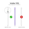 Picture of AHASTYLE Anti-Slip Case Sleeve Silicone Protective Skin [ Added Cable Adapter Tether Kit] Compatible with Apple Pencil 1st Generation