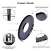 Picture of 49mm to 82mm Camera Filters Ring,Filters Ring Compatiable All Brands Ø49mm Lens to Ø82mm UV ND CPL Camera Filter Accessory.Made of CNC.