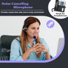 Picture of Callez RJ9 Phone Headset Office Telephone Headset with Microphone Noise Cancelling for Yealink T23G T33G T40G T46G T46S T48S T46U T48U T53W T57W Grandstream GXP2135 GXP2160 GXP2170 Avaya Panasonic