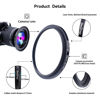 Picture of 58mm to 67mm Camera Filters Ring,Filters Ring Compatiable All Brands Ø58mm Lens to Ø67mm Camera Accessory.Made of CNC.