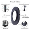 Picture of 52mm to 67mm Camera Filters Ring,Filters Ring Compatiable All Brands Ø52mm Lens to Ø67mm UV ND CPL Camera Filter Accessory.Made of CNC.