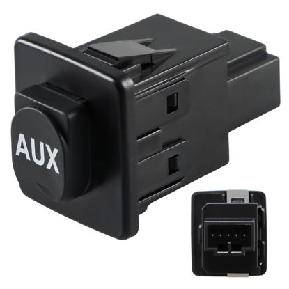 Picture of KPALAG Aux Port Auxiliary Input Jack Assembly Compatible with Honda Pilot 2009-2012 Accord EX EX-L 2009 2010 Accord LX 2011 Replace#: 39112-TA0-A01