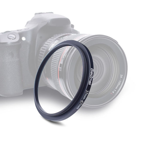 Picture of 37mm-67mm Camera Filters Ring,Filters Ring Compatiable All Brands Ø37mm Lens to Ø67mm UV ND CPL Camera Filter Accessory.Made of CNC.